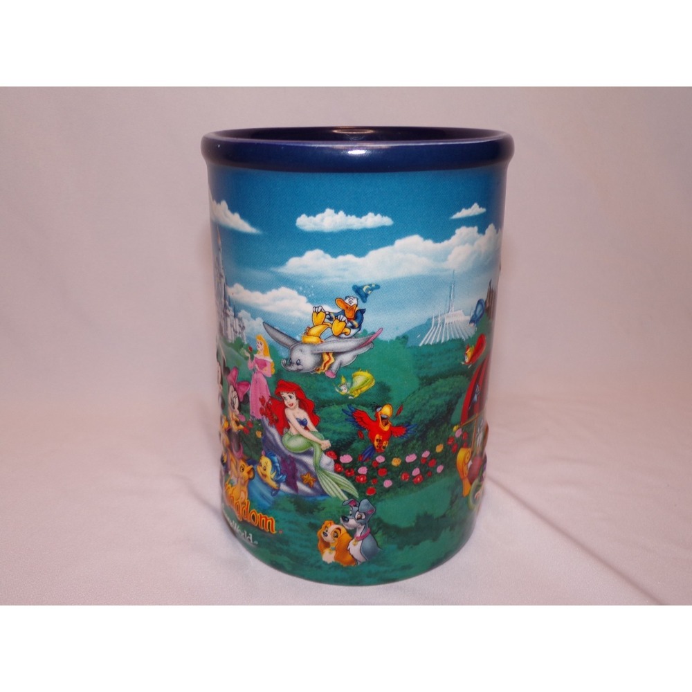Disney‎ World Magic Kingdom Mug 3D Characters Coffee Cup - Picture 3 of 7